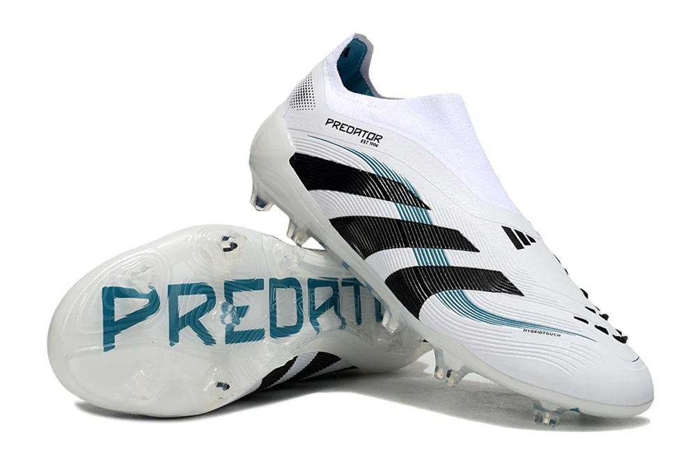 Predator 25 FG Footwear White Core Black Turquoise FGAP1283 - Imagen 4