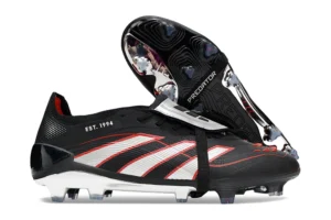 Predator 25 FG Obsidian Strike Core Black Silver Metallic Vivid Red FGAP1289