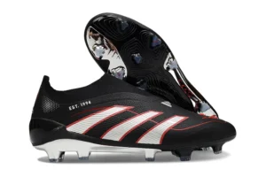 Predator 25 FG Obsidian Strike Core Black Silver Metallic Vivid Red FGAP1290