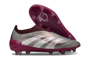 Predator 25 FG Jude Bellingham Chrome Dream Silver Metallic Legacy Burgundy Maroon FGAP1291