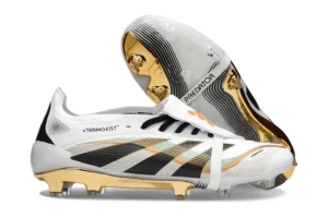 Predator 25 FG Road to Glory Footwear White Core Black Metallic Gold FGAP1294