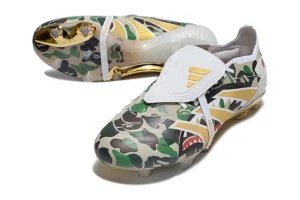 Predator 25 FG BAPE Hemp Gold Metallic Footwear White FGAP1298