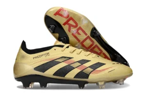 Predator 25 FG Zinedine Zidane Gold Metallic Core Black Vivid Red FGAP1300