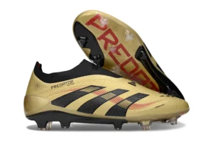 Predator 25 FG Zinedine Zidane Gold Metallic Core Black Vivid Red FGAP1302