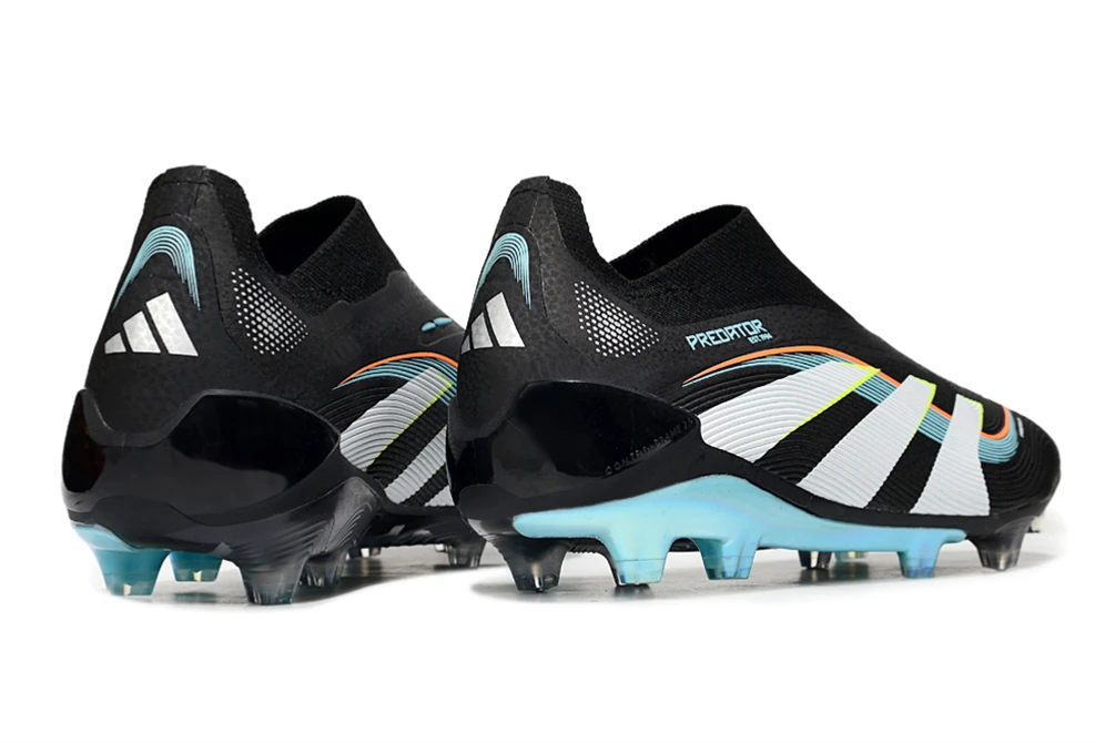 Predator 25 FG Core Black Footwear White Aqua FGAP1305 - Imagen 4