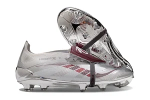Predator 25 FG Jude Bellingham Chrome Dream Silver Metallic Legacy Burgundy Maroon FGAP1310