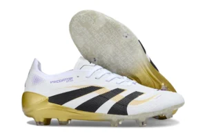 Predator 25 FG Road to Glory Footwear White Core Black Metallic Gold FGAP1312