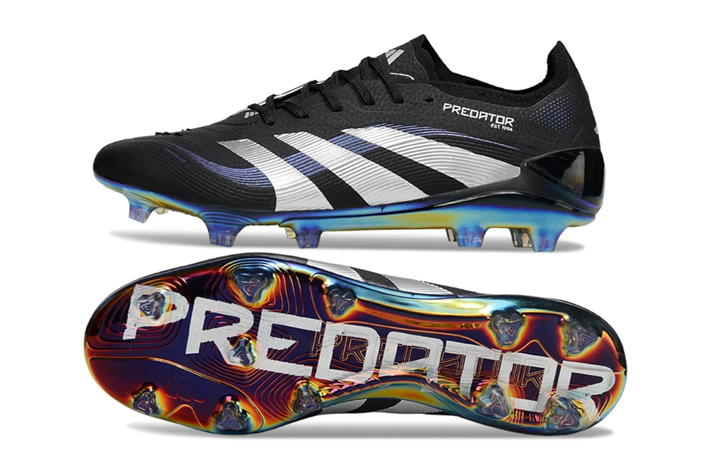 Predator 25 FG Core Black Footwear White Iridescent FGAP1318 - Imagen 2