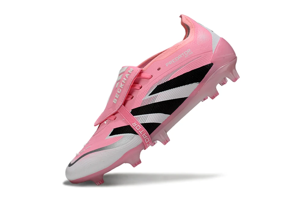 Predator 25 FG David Beckham Beam Pink Core Black Footwear White FGAP1335 - Imagen 3
