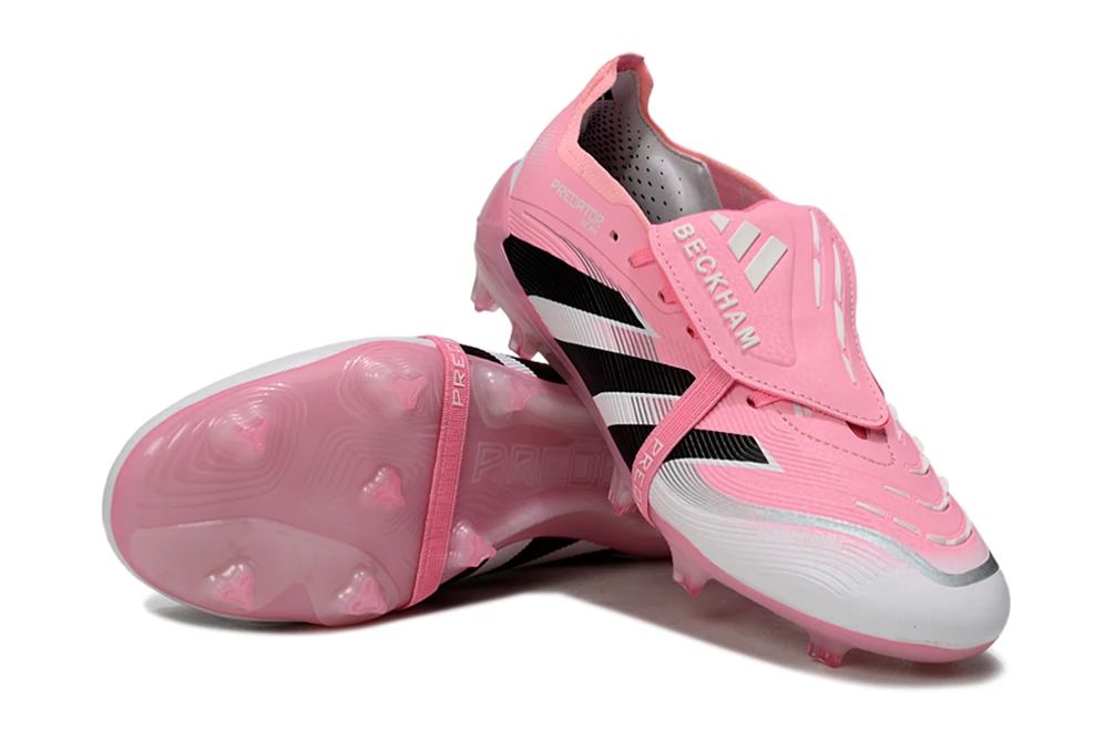 Predator 25 FG David Beckham Beam Pink Core Black Footwear White FGAP1335 - Imagen 4