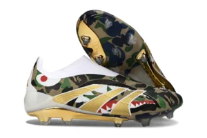 Predator 25 FG BAPE Hemp Gold Metallic Footwear White FGAP1339