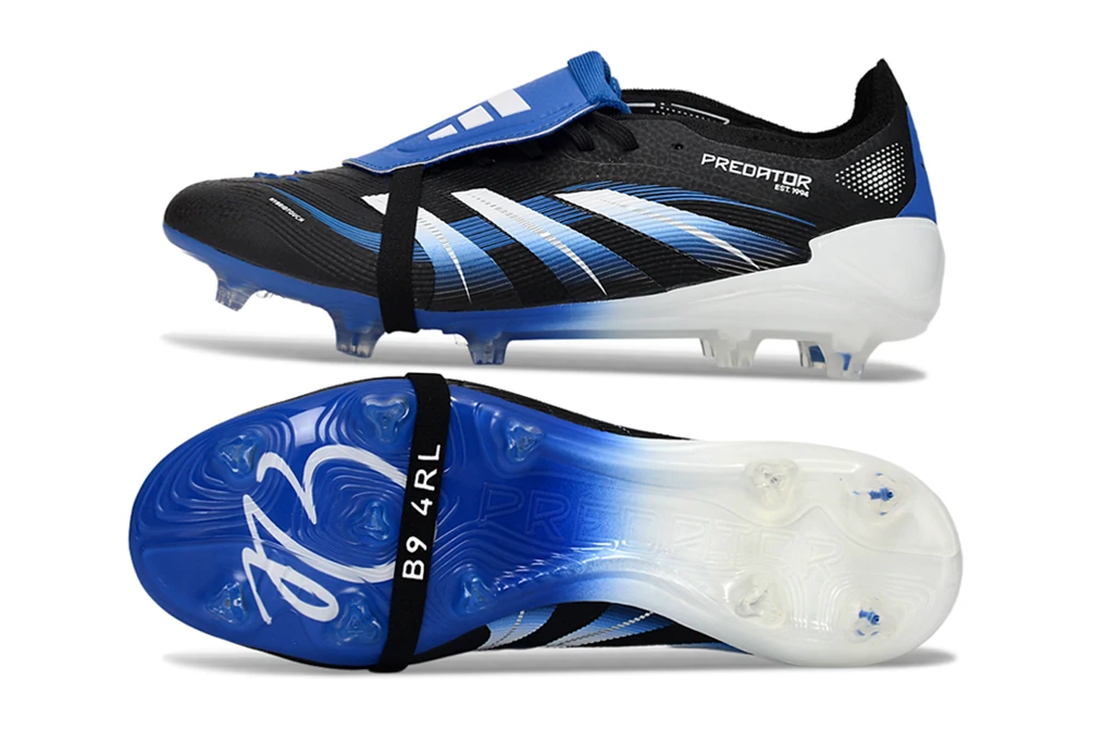 Predator 25 FG Jude Bellingham Core Black Footwear White Glory Blue FGAP1344 - Imagen 6