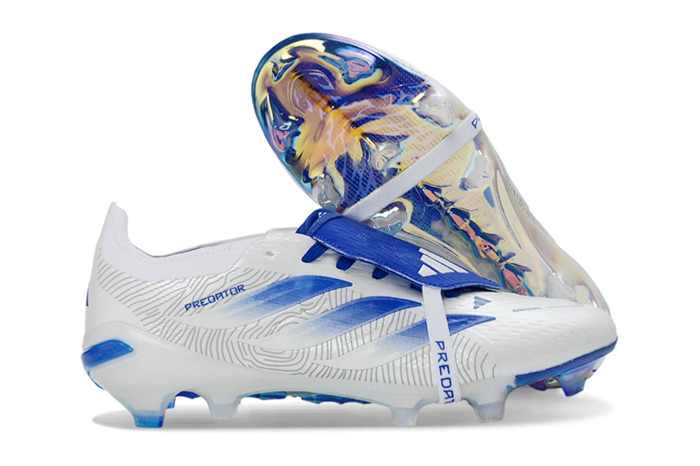 Predator 26 FG White Royal Blue Silver FGAP1386