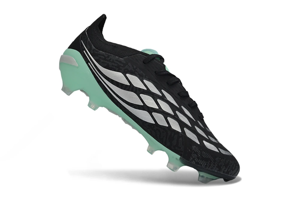 Predator 26 FG EQT Core Black Equipment Green Footwear White FGAP1407 - Imagen 2