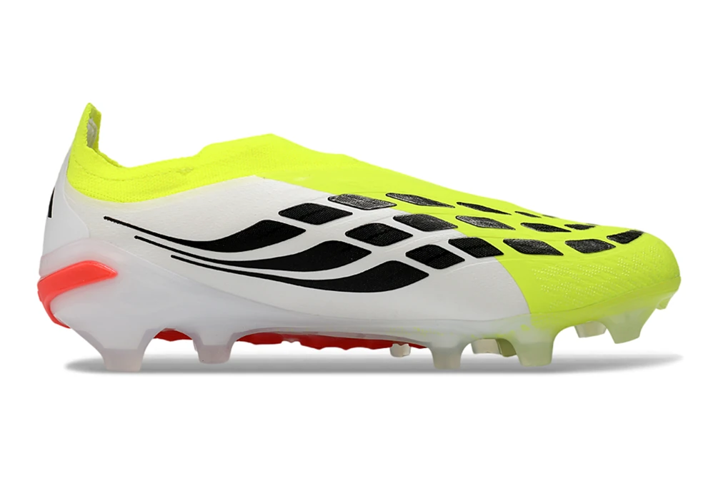 Predator 26 FG Footwear White Solar Yellow Lucid Red FGAP1419 - Imagen 7