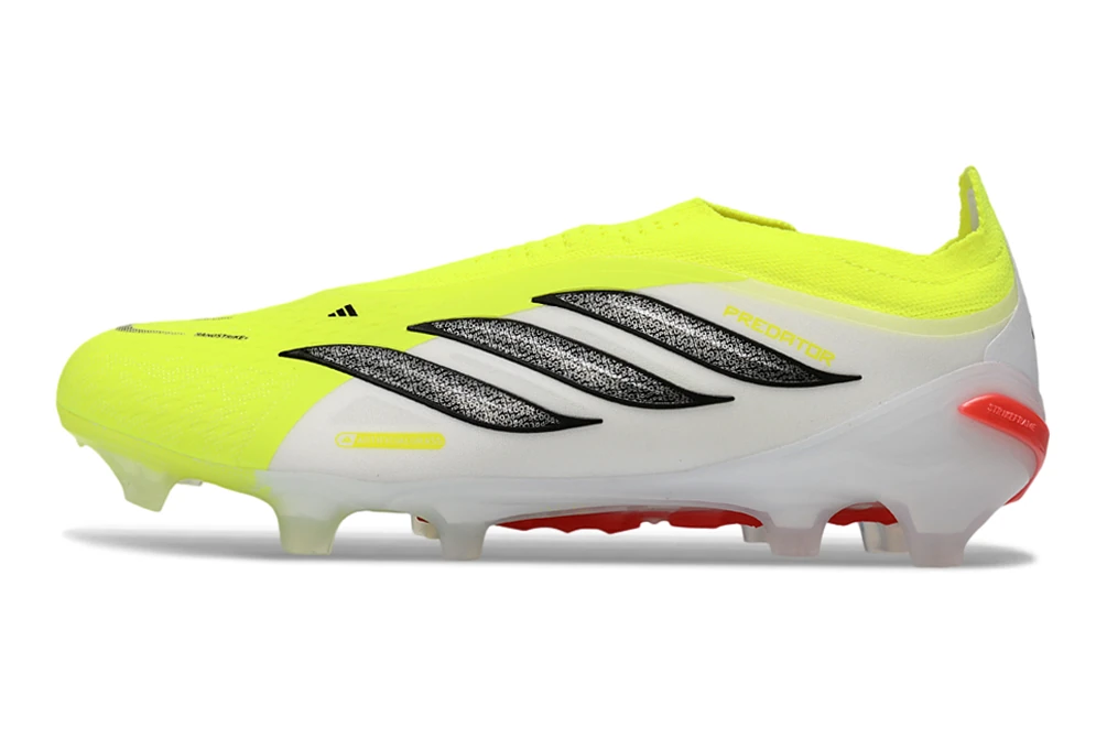 Predator 26 FG Footwear White Solar Yellow Lucid Red FGAP1419 - Imagen 8