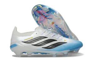 Predator 26 FG Footwear White Core Black Ice Blue FGAP1420