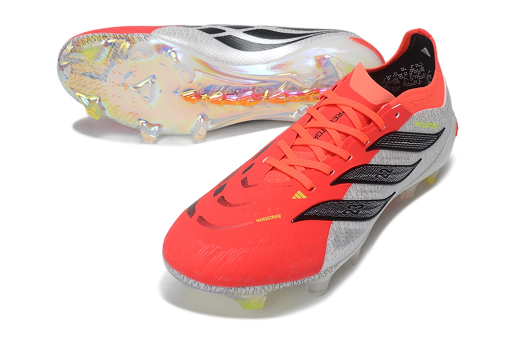 Predator 26 FG Footwear White Lucid Red Core Black FGAP1437 - Imagen 2