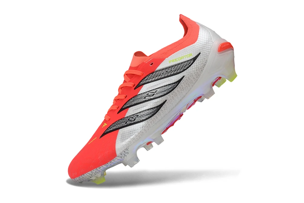 Predator 26 FG Footwear White Lucid Red Core Black FGAP1437 - Imagen 4