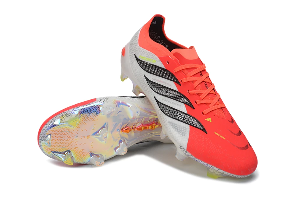 Predator 26 FG Footwear White Lucid Red Core Black FGAP1437 - Imagen 5