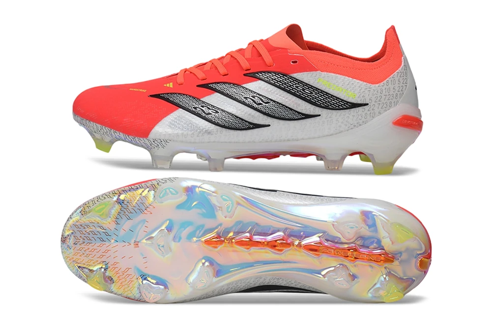 Predator 26 FG Footwear White Lucid Red Core Black FGAP1437 - Imagen 7