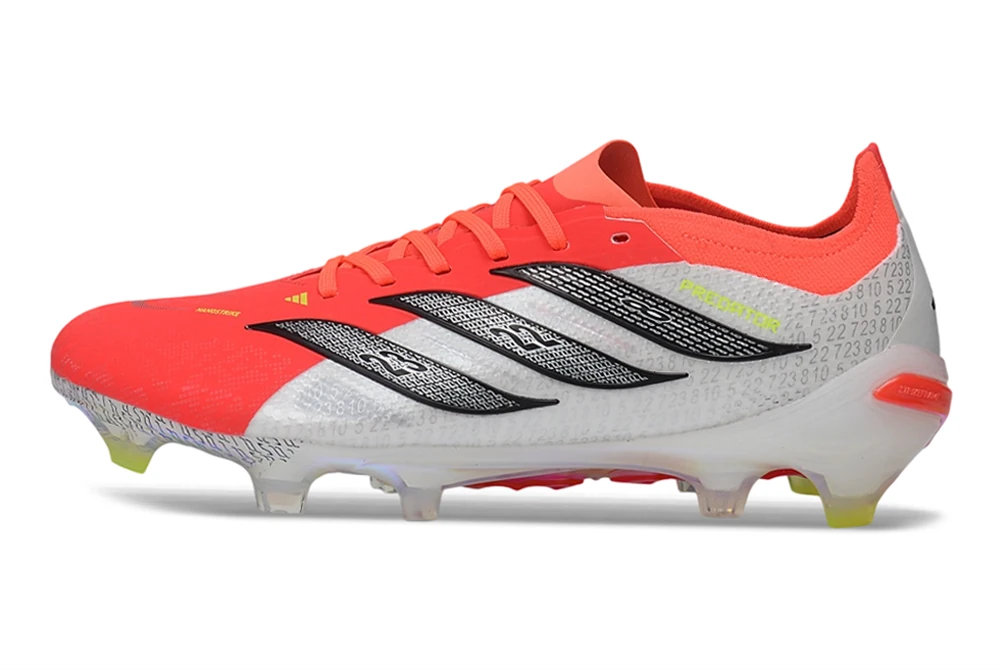 Predator 26 FG Footwear White Lucid Red Core Black FGAP1437 - Imagen 8