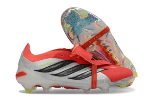 Predator 26 FG Footwear White Lucid Red Core Black FGAP1438