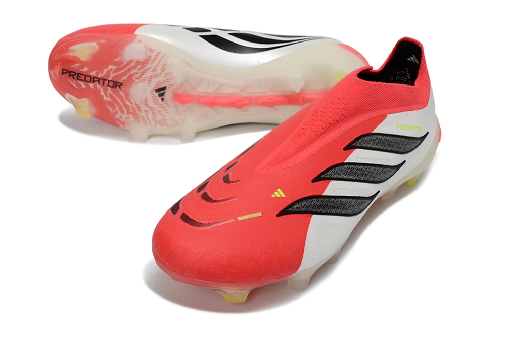 Predator 26 FG Footwear White Lucid Red Core Black FGAP1439 - Imagen 2
