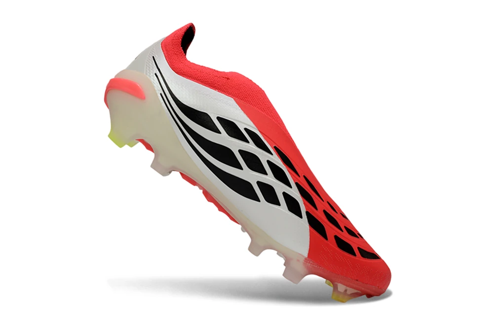 Predator 26 FG Footwear White Lucid Red Core Black FGAP1439 - Imagen 3