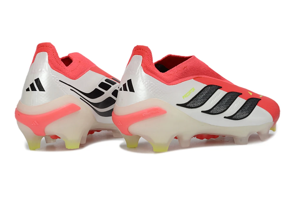 Predator 26 FG Footwear White Lucid Red Core Black FGAP1439 - Imagen 6