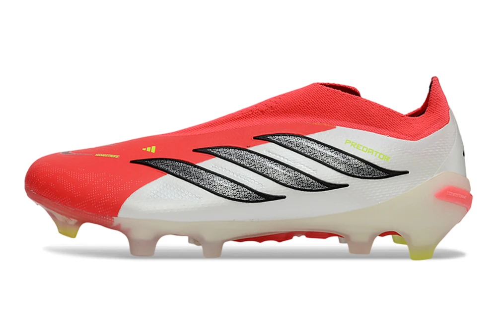 Predator 26 FG Footwear White Lucid Red Core Black FGAP1439 - Imagen 8
