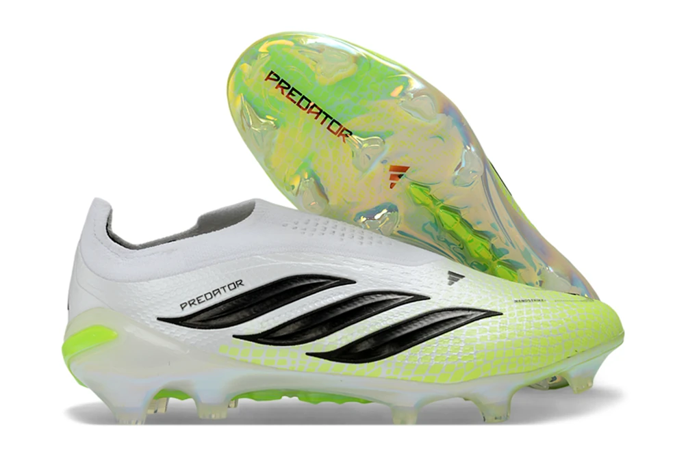 Predator 26 FG Footwear White Solar Yellow Core Black FGAP1486