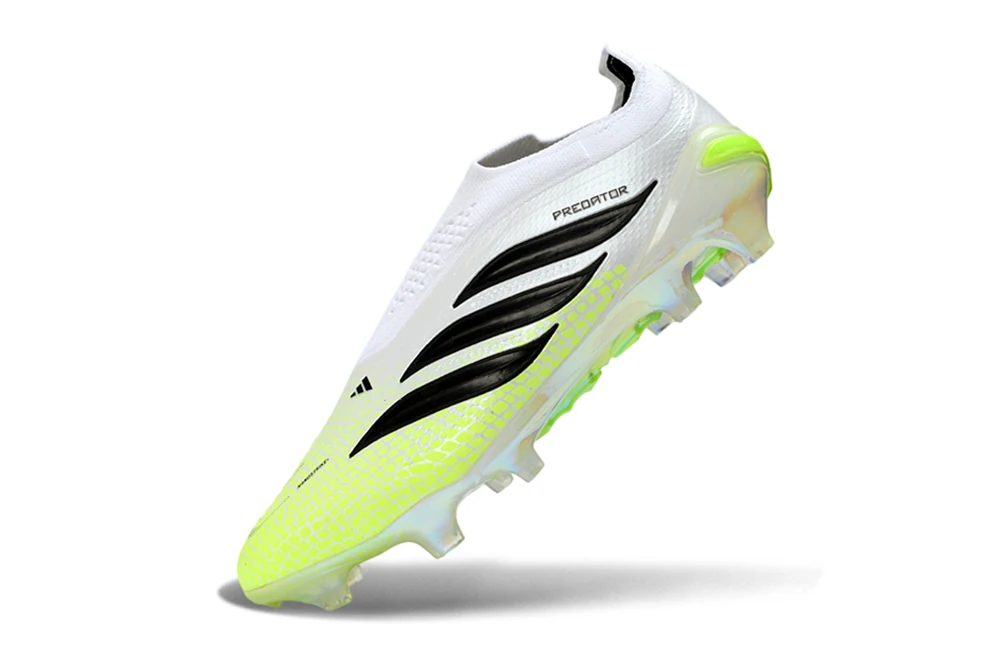 Predator 26 FG Footwear White Solar Yellow Core Black FGAP1486 - Imagen 3