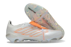 Predator 26 FG Footwear White Solar Orange FGAP1488