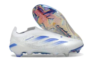 Predator 26 FG Footwear White Royal Blue Silver FGAP1490