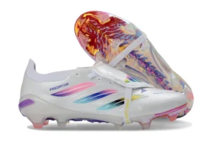 Predator 26 FG Footwear White Pink Purple Aqua FGAP1505
