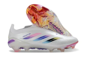 Predator 26 FG Footwear White Pink Purple Aqua FGAP1506