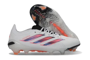 Predator 26 FG Footwear White Silver Lucid Red FGAP1510