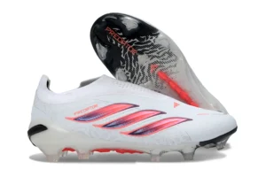 Predator 26 FG Footwear White Silver Lucid Red FGAP1512
