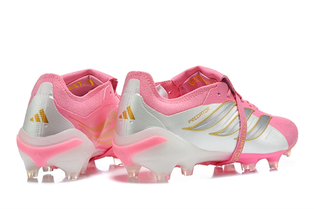 Predator 26 FG Pink Silver Metallic Footwear White FGAP1520 - Imagen 6