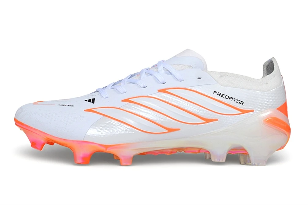 Predator 26 FG Footwear White Solar Orange FGAP1521 - Imagen 7
