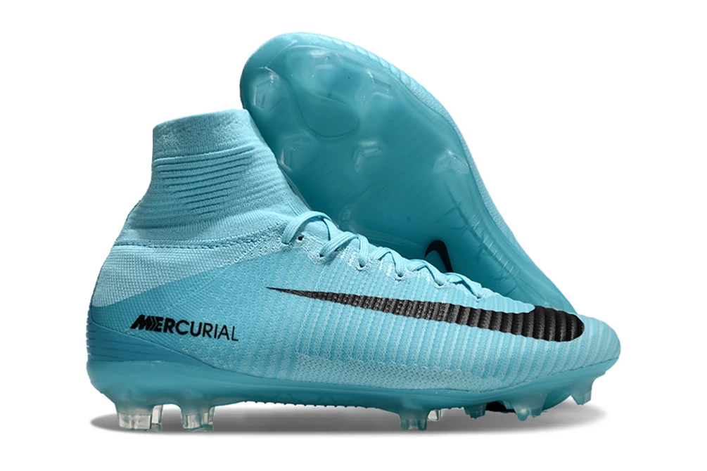 Mercurial Superfly V CR7 Light Blue Black FG FGNC3110