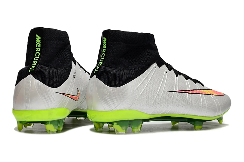 Mercurial Superfly IV CR7 White Green Black Pink FG FGNC3121 - Imagen 4