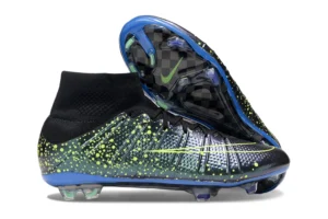 Mercurial Superfly IV CR7 Black Green Blue Speckle FG FGNC3126