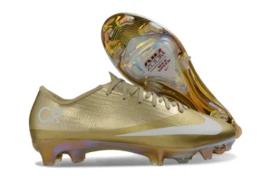 Mercurial Vapor CR7 Metallic Gold Silver White FG FGNC3140