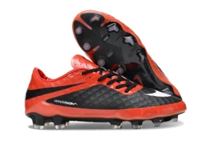 Hypervenom Phantom Bright Red Black Silver FG FGNH3088