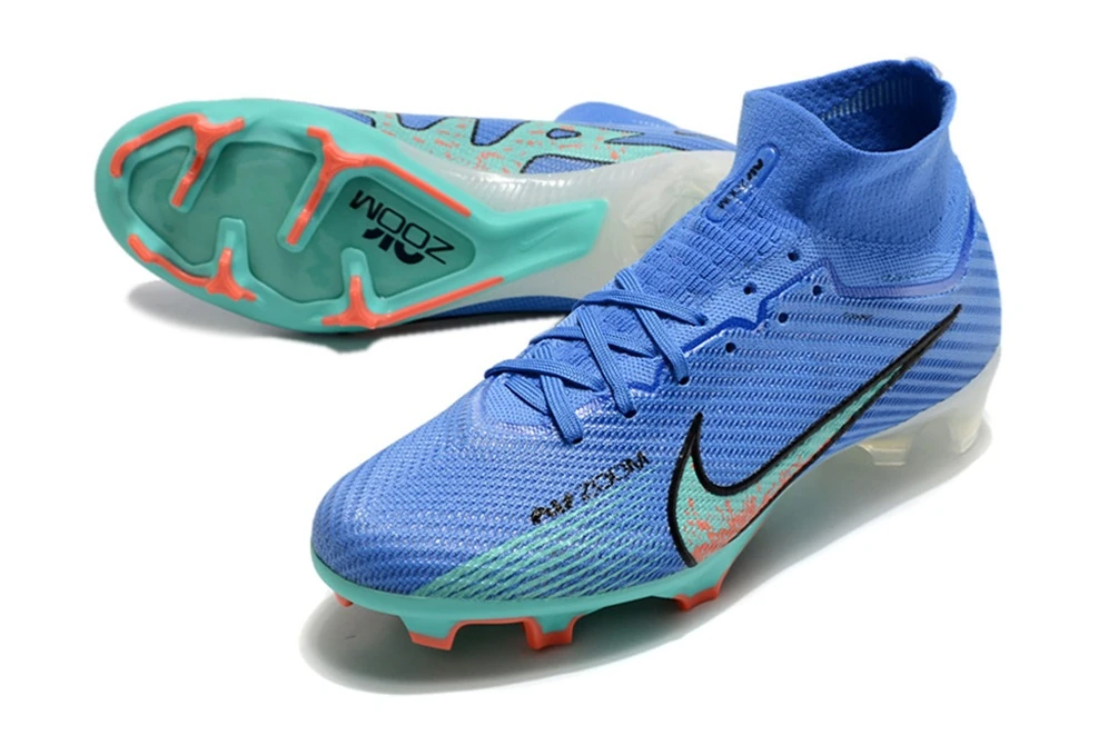 Mercurial Superfly 9 Royal Blue Navy Turquoise FG FGNM2958 - Imagen 2