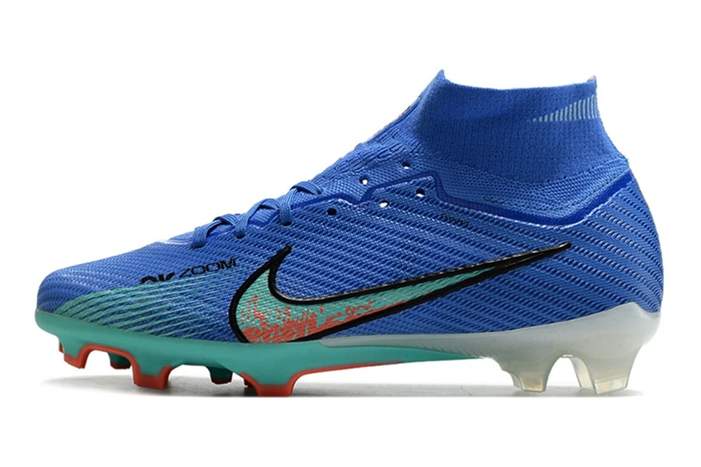 Mercurial Superfly 9 Royal Blue Navy Turquoise FG FGNM2958 - Imagen 6