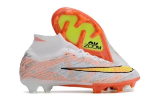Mercurial Superfly 9 Silver Orange Gold FG FGNM2978