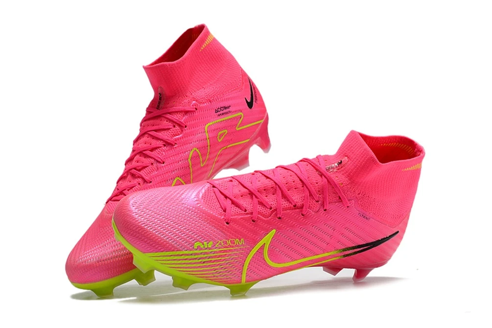 Mercurial Superfly 9 Luminous Pack Pink Gold Volt FG FGNM2986 - Imagen 3